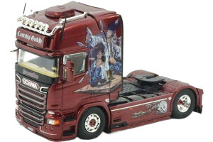 Contship Scania R�V���[�Y Streamline 4x2 86037 �g���N�^ / Tekno 1/50 ���݋@�B�͌^ �H���ԗ�