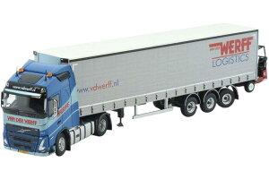 van der Werff Volvo FH05 Globetrotter 4x2 �g���N�^ / Tekno 1/50 ���݋@�B�͌^ �H���ԗ�