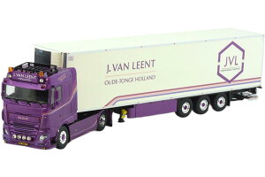 Jarno van Leent Transport DAF XF 4x2 Space Cab ⓀZ~g[[ / TEKNO 1/50 ݋@B͌^ Hԗ