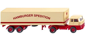 Hamburger Spedition Henschel HS 14/16 {bNXZ~g[[ g[[ / Wiking 1/87 ݋@B͌^ Hԗ