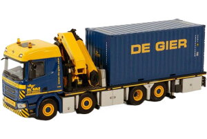 De Gier Scania R Normal 8x2 ^OANX gN^ / WSI 1/50 ݋@B͌^ Hԗ