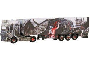 Heide Logistik DAF XF Super Space Cab gN^ / WSI 1/50 ݋@B͌^ Hԗ