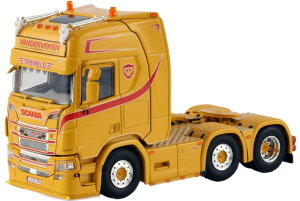 Transport Vanderveken Scania R Highline CS20H �c�C���X�e�A 6x2 �g���b�N / WSI 1/50 ���݋@�B�͌^ �H���ԗ�
