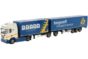 Bergwerff Transport Scania S Highline CS20H �g���N�^ / WSI 1/50 ���݋@�B�͌^ �H���ԗ�