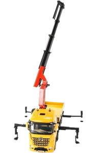 Mercedes Benz MP4 Arocs X`[ gbN / WSI 1/50 ݋@B͌^ Hԗ