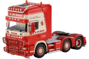 C de Nood Scania 6x2 164 L 58 02 3681 �g���N�^ / WSI 1/50 ���݋@�B�͌^ �H���ԗ�