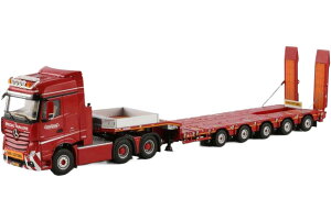 Nooteboom Red Line Mercedes Benz ActMP4 gN^ / WSI 1/50 ݋@B͌^ Hԗ
