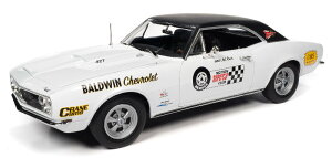 1967 Chevrolet Camaro SS �A�[�~���z���C�g Baldwin Motion �~�j�J�[ / AMERICAN MUSCLE 1/18