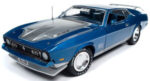 1971 Ford Mustang Mach 1 MCACN R[hQ Medu[^bN ~jJ[ / AMERICAN MUSCLE 1/18
