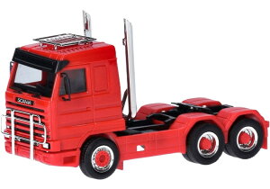 Scania 143 Streamline 3 red gN^ / Herpa 1/87 ݋@B͌^ Hԗ