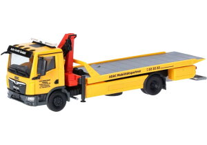 ADAC Auto Groth MAN TGM vbgtH[ N[t񑗎 bJ[ / Herpa 1/87 ݋@B͌^ Hԗ