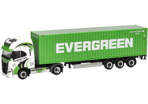 Rapstrucks Evergreen Iveco SWay LNG 40ft Reig[[ Rei / Herpa 1/87 ݋@B͌^ Hԗ