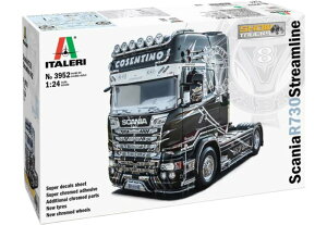 Scania R730 Streamline �g���N�^ / ITALERI 1/24 �͌^ �v���X�`�b�N���f��