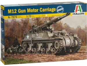 M12 Gun motorwagen / ITALERI 1/72 �v���X�`�b�N���f���͌^