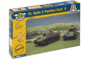 Panzerkampfwagen V Panther Vrsion G / ITALERI 1/72 vX`bNf͌^