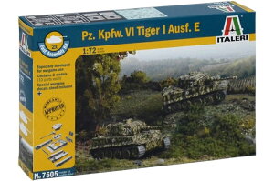 Panzerkampfwagen VI Tiger I Version E / ITALERI 1/72 vX`bNf͌^