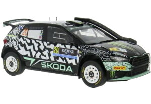 Safari Rallye Kenia Skoda Fabia Rally2 / IXO 1/18 �~�j�J�[