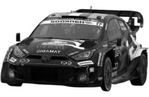 �����[�����e�J���� Toyota GR Yaris Rally1 No17 S Ogier V Landais / IXO 1/18 �~�j�J�[