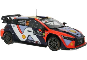 �����[�����e�J���� Hyundai i20 N Rally1 No16 A Fourmaux A Coria / IXO 1/18 �~�j�J�[