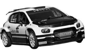 �����[JAPAN Citroen C3 Rally2 No21 N Gryazin K Aleksandrov / IXO 1/43 �~�j�J�[