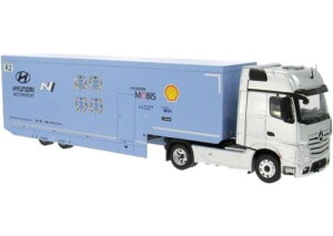 Mercedes Actros MP4 2024 Hyundai Motorsport gN^ / IXO 1/43 ݋@B͌^ Hԗ