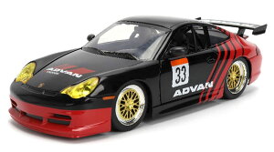 Advan #33 Porsche 911 GT3 RS 996 �u���b�N & ���b�h Hyper-Spec �~�j�J�[ / JADA 1/24