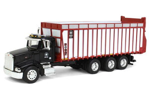 Peterbilt 385 ubN Meyer 8126RT Boss Forage Boxt gbN / SPECCAST 1/64 ݋@B͌^ Hԗ