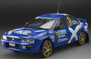 No.15 Subaru Impreza 555 Alister McRae Stuart Loudon Logiman Mythical Cars Rally 2023 / Sun Star 1/18 ~jJ[