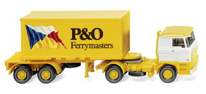 P&O Ferrymasters DAF gN^[ Reig[[ & 20tB[gReit / WIKING 1/87