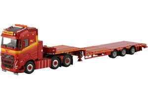 Klaas Kuiper Transport Volvo FH5 Globetrotter TwinSteer [[_[ / WSI 1/50 ݋@B͌^ Hԗ