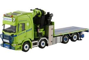 Nordic Crane Kynningsrud Scania R Highline CR20H [^[g[ N[ + Fassi 1100 + JIB oCN[ / WSI 1/50 ݋@B͌^ Hԗ