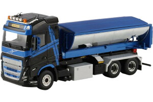 Volvo FH5 Globetrotter Riged Truck �t�b�N���t�g�V�X�e�� 6x4 �A�X�t�@���g�R���e�i / WSI 1/50 ���݋@�B�͌^ �H���ԗ�