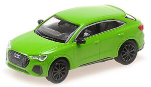 Audi�A�E�f�B RS Q3 �X�|�[�c�o�b�N 2019 �O���[�� SUV �͌^ ���f�� / MINICHAMPS 1/87 �~�j�J�[ �͌^