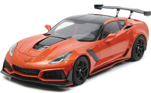Chevrolet�V�{���[ Corvette�R���x�b�g ZR1 2019 �I�����W �X�|�[�c�J�[ �͌^ / IXO 1/18 �~�j�J�[ �͌^