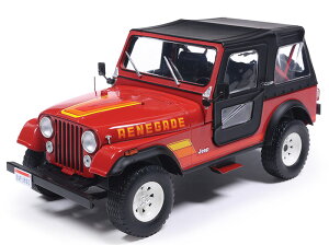 Jeep�W�[�v Renegade���l�Q�[�h Sebring Red 1983 �l�� �͌^ �_�C�L���X�g / IXO 1/24 �~�j�J�[ �͌^