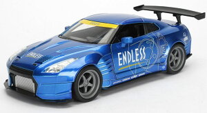 Nissan���Y GT-R (R35) Ben Sopra 2009 �u���[ �X�|�[�c�J�[ �͌^ ���f�� / JADA 1/24 �~�j�J�[ �͌^