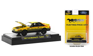 Ford Mustang�t�H�[�h �}�X�^���O GT Custom �y�[�X�J�[ 1987 �X�|�[�c�J�[ �͌^ / M2MACHINES 1/64 �~�j�J�[ �͌^