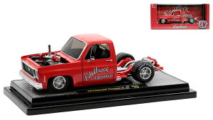 Chevrolet�V�{���[ Cheyenne�V���C�A�� Super 10 1973 ���b�h �͌^ / M2MACHINES 1/24 �~�j�J�[ �͌^