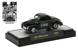 Willys�E�B���X �N�[�y 1941 �R�J�E�R�[�� ���� �͌^ �_�C�L���X�g ���f�� / M2MACHINES 1/64 �~�j�J�[ �͌^