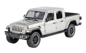 Jeep�W�[�v Gladiator�O���f�B�G�[�^�[ Overland 2021 �V���o�[ �l�� �͌^ / Motor Max 1/27 �~�j�J�[ �͌^