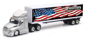 Freightliner�t���C�g���C�i�[ �J�X�J�f�B�A �����f�U�C�� �g���b�N ������ �͌^ / NEW-RAY 1/43 �~�j�J�[ �͌^