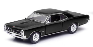 Pontiac�|���e�B�A�b�N GTO 1966 �u���b�N �}�b�X���J�[ �A���� �͌^ ���f�� / NEW-RAY 1/32 �~�j�J�[ �͌^