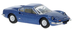 Ferrari�t�F���[�� �f�B�[�m 246 GT 1969 �u���[���^���b�N �X�|�[�c�J�[ �͌^ / PCX87 1/87 �~�j�J�[ �͌^