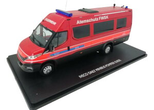 Feuerwehr Atemschutz FWSK Iveco�C�x�R Daily Minibus�~�j�o�X �~�j�J�[ /Eligor 1/43