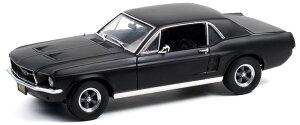 Ford�t�H�[�h Adonis Creed's Mustang Coupe 1967 Matte Black / Greenlight 1/18 �~�j�J�[ �͌^