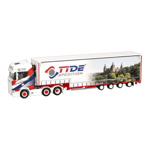 TiDe Spedition �X�J�j�A CS20HD �{�����[���Z�~�g���[���[ / Herpa 1/87 �g���b�N�͌^