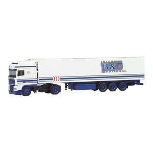 B&F International DAF 95XF SSC �Ⓚ�①�Z�~�g���[���[ / Herpa 1/87 �~�j�J�[ �g���b�N�͌^