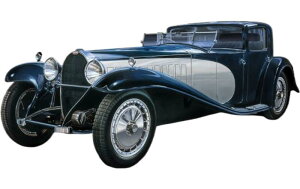 Bugatti�u�K�b�e�B Type 41 Royal Coupe Napoleon �~�j�J�[ /Italeri 1/24