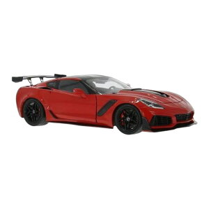 �V�{���[ �R���x�b�g C7 ZR1 2019 ���b�h �X�|�[�c�J�[ / IXO 1/18 �~�j�J�[