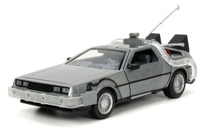 DeLorean Time Machine with Lights Back to the Fu / JADA 1/24 �~�j�J�[ �͌^
